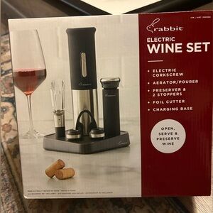 Rabbit Electric Wine Set